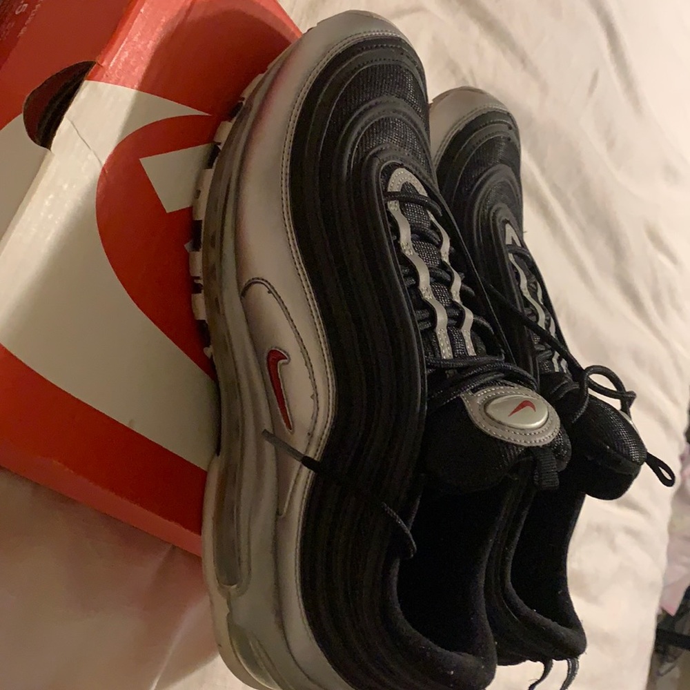 Nike silver black Air max 97